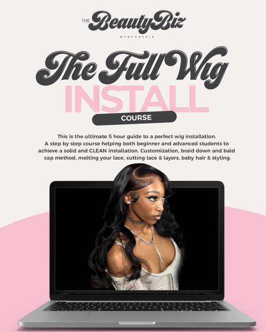The Full Wig Installation Course. 1080